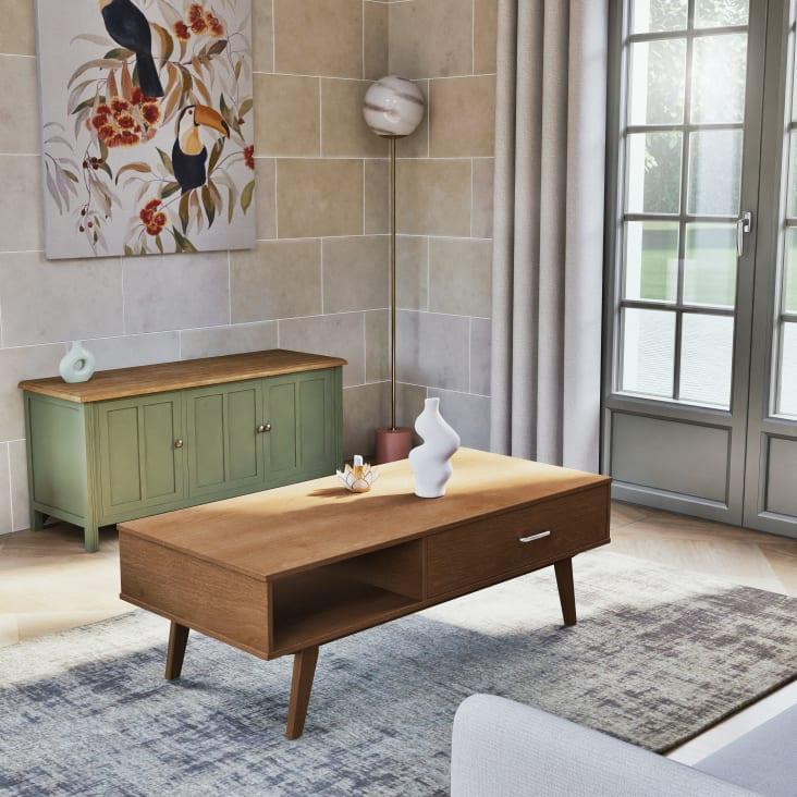 Maisons du Monde Paulette - Mesa baja con 1 cajón En oferta
