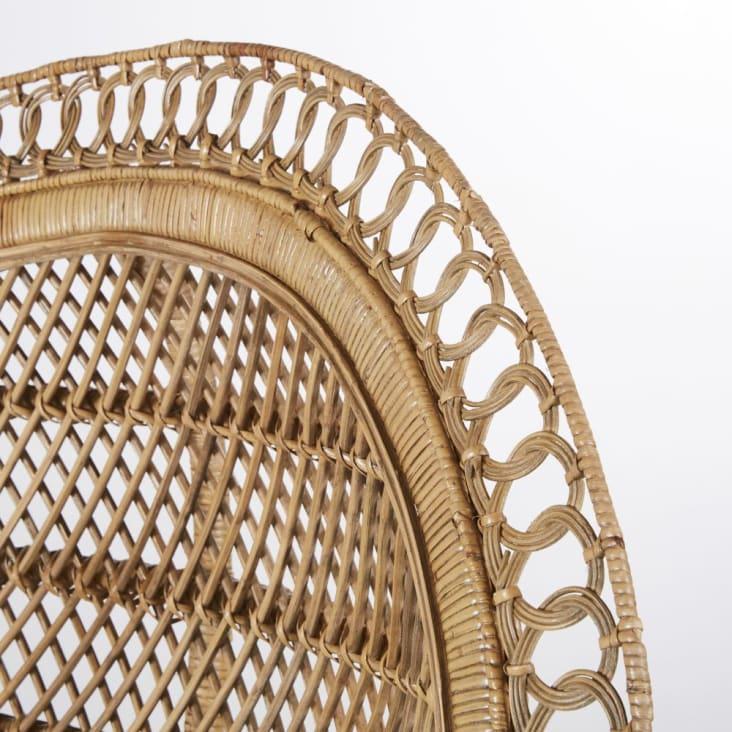 Maisons du Monde Emmanuelle - Sillón vintage de mimbre Rebajas top