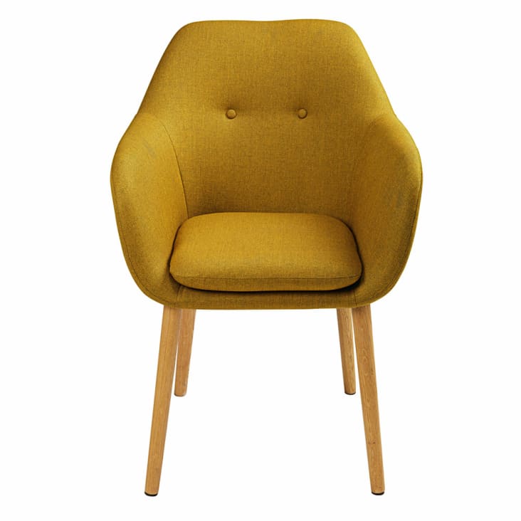 Maisons du Monde Arnold - Silla amarilla COMPRAR AHORA