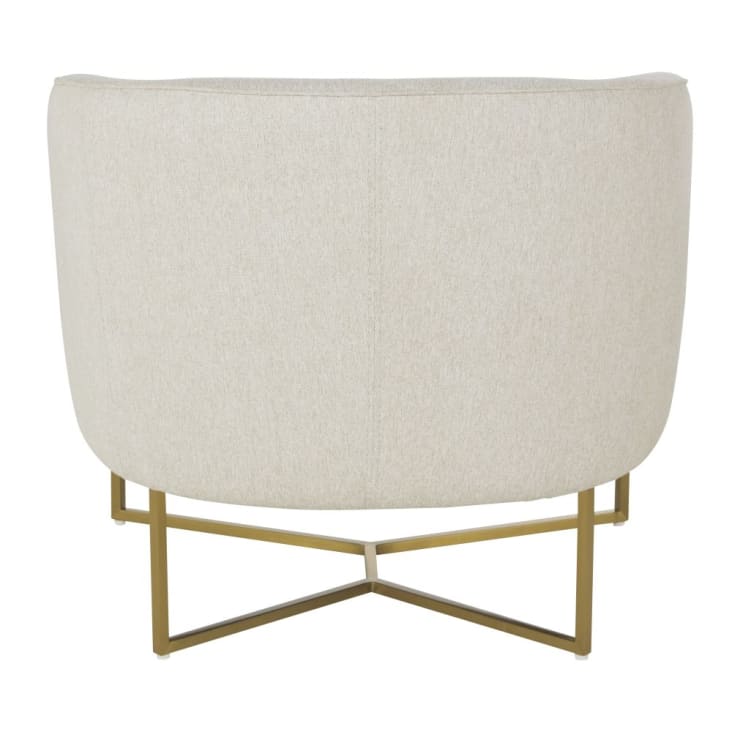 Maisons du Monde Sonate - Sillón color crema jaspeado Liquidación