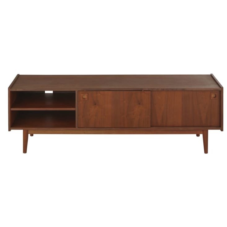 Maisons du Monde Griffith - Mueble de TV vintage con 2 puertas en marrón En oferta
