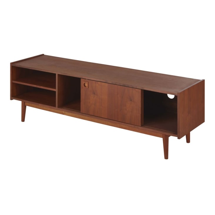 Maisons du Monde Griffith - Mueble de TV vintage con 2 puertas en marrón En oferta