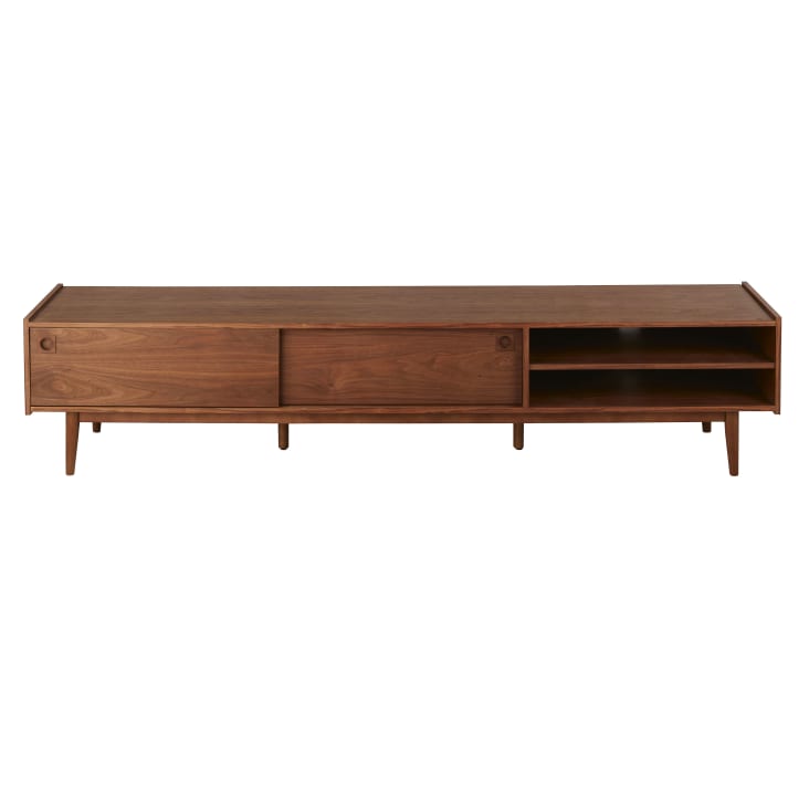 Maisons du Monde Griffith - Mueble de TV vintage con 2 puertas correderas