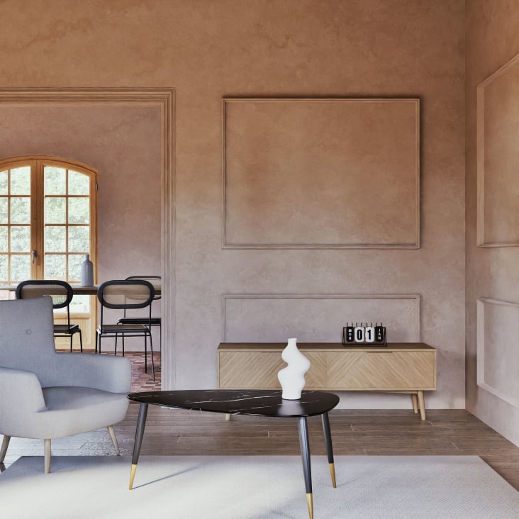 Maisons du Monde Axelle - Mueble de TV con cajón con trampilla Rebajas