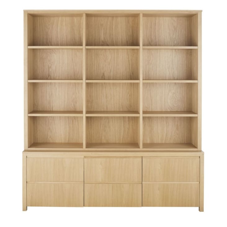 Maisons du Monde Danube - Librería con 2 cajones y 2 puertas Descuento