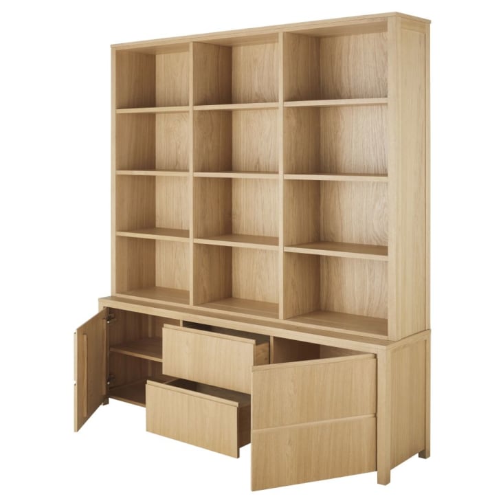 Maisons du Monde Danube - Librería con 2 cajones y 2 puertas Descuento