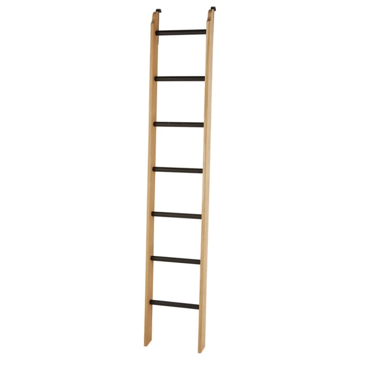 Maisons du Monde Versailles - Escalera para librería decorativa de roble macizo Liquidación