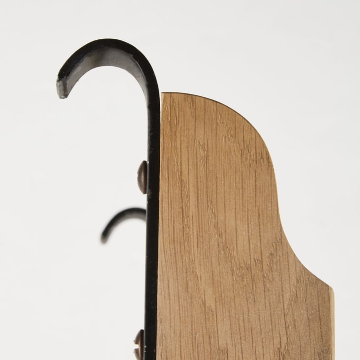 Maisons du Monde Versailles - Escalera para librería decorativa de roble macizo Liquidación