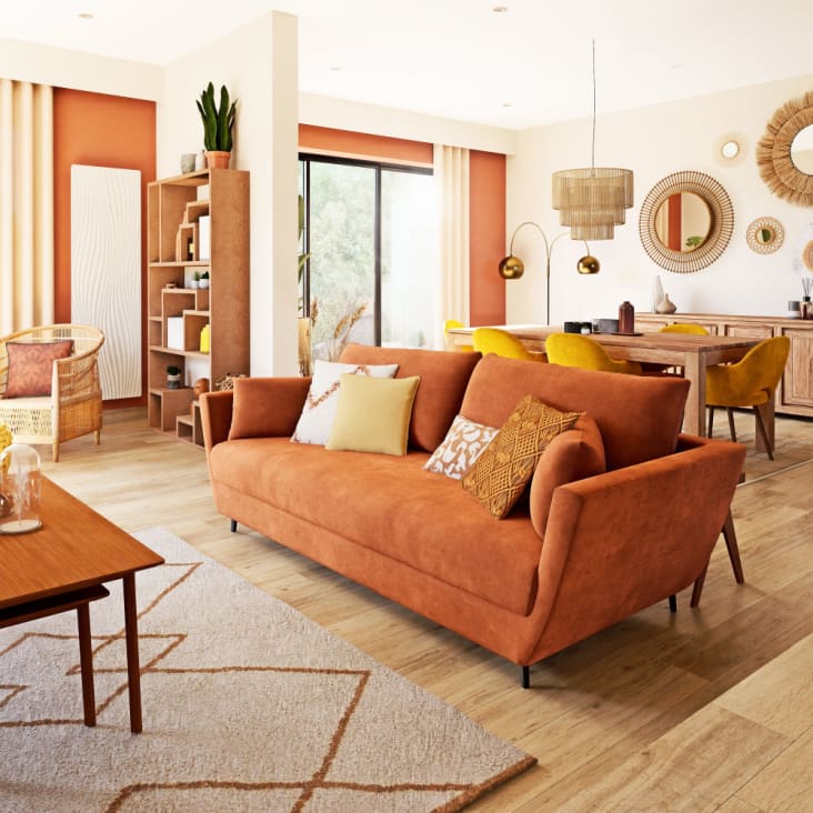 Maisons du Monde Stockholm - Estantería desigual de madera de palo rosa Últimos 2 días