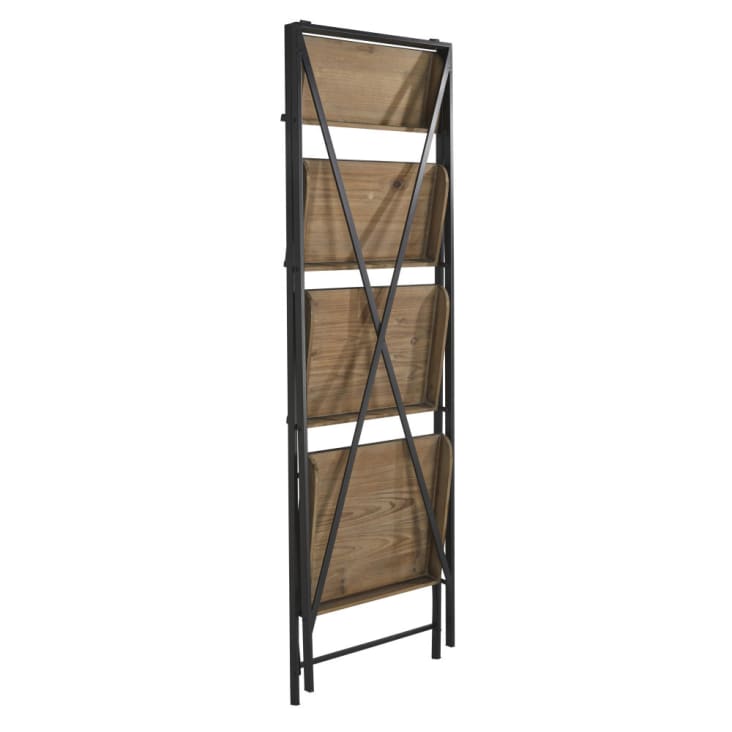 Maisons du Monde SYBILLE - Estantería industrial metal negro Oferta especial de fábrica