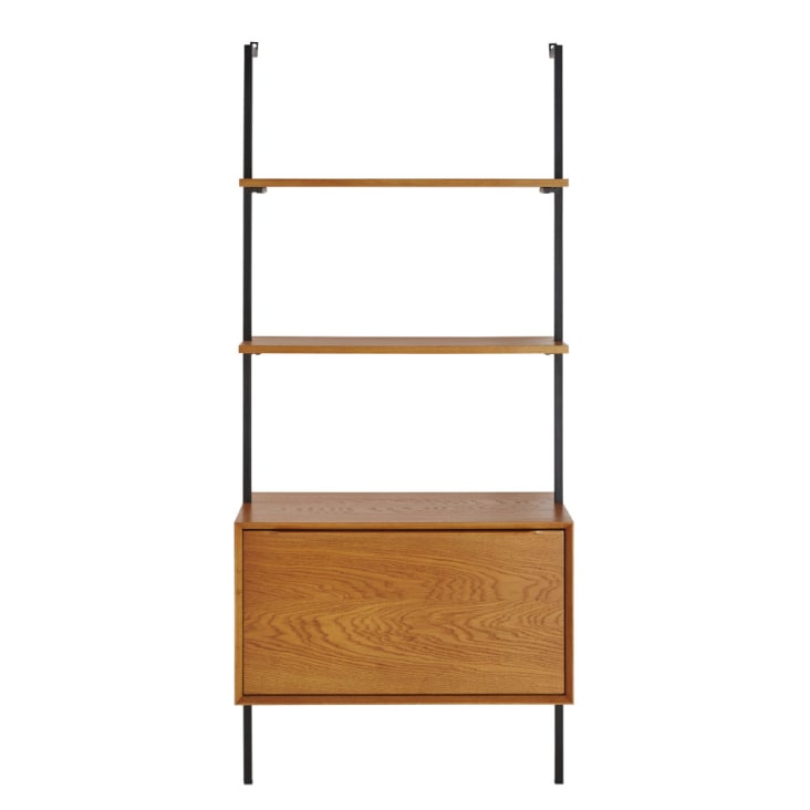 Maisons du Monde Portobello - Estantería de pared vintage con 1 cajón