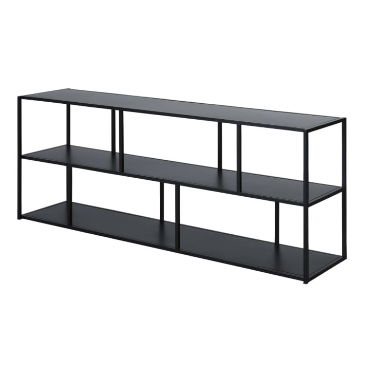 Maisons du Monde Simply - Repisa de metal negro Oferta exclusiva