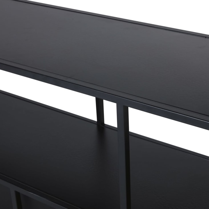 Maisons du Monde Simply - Repisa de metal negro Oferta exclusiva