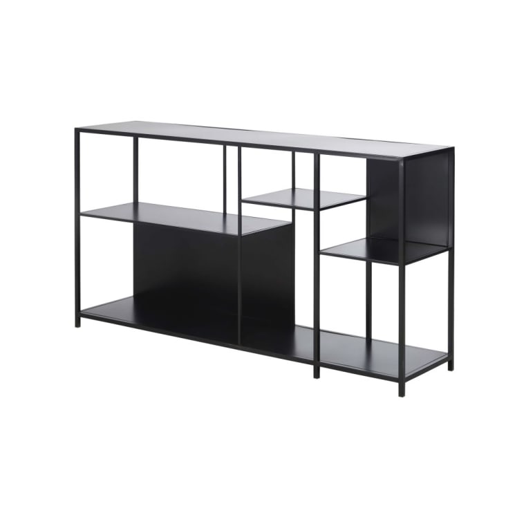 Maisons du Monde Simply - Estantería baja de metal fino negro Ofertas