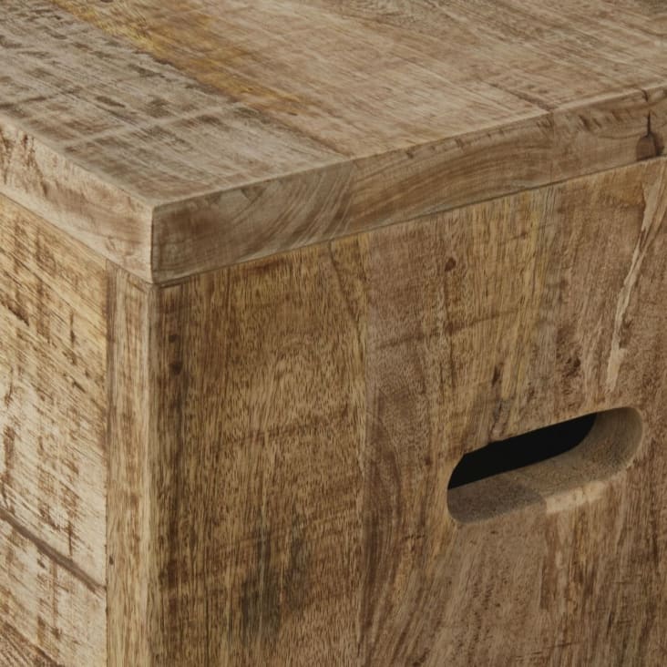 Maisons du Monde caja de almacenaje baúl de mango Tienda
