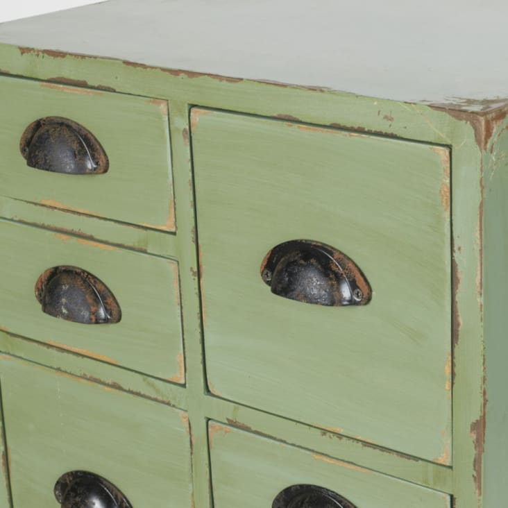 Maisons du Monde Cajonera pequeña verde abeto Rebajas online