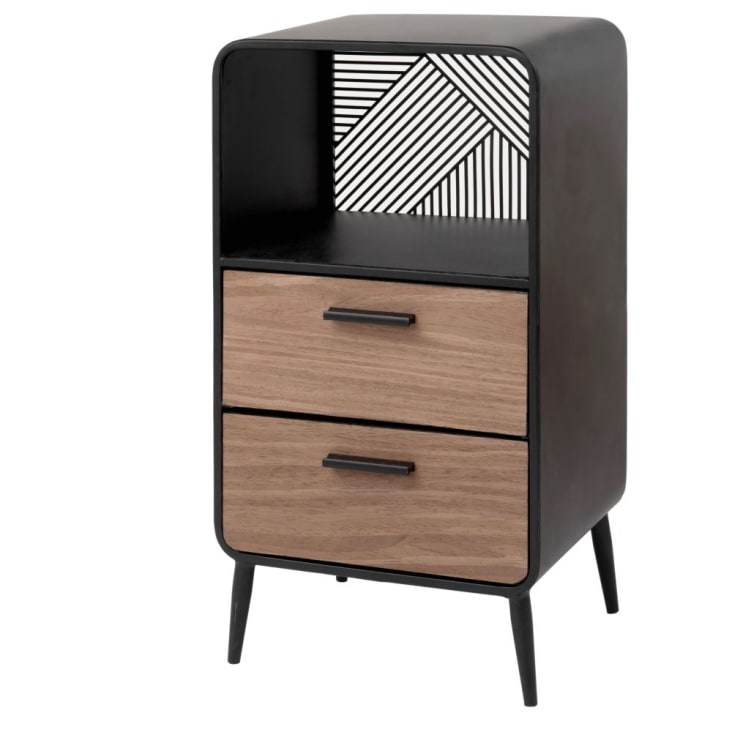 Maisons du Monde ASHTON - Cajonera con 1 compartimento y 2 cajones COMPRAR AHORA