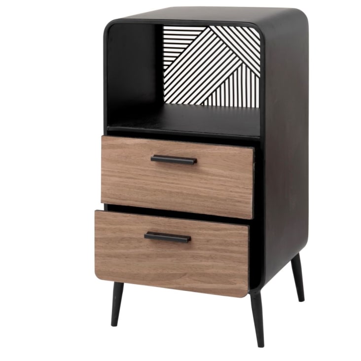 Maisons du Monde ASHTON - Cajonera con 1 compartimento y 2 cajones COMPRAR AHORA