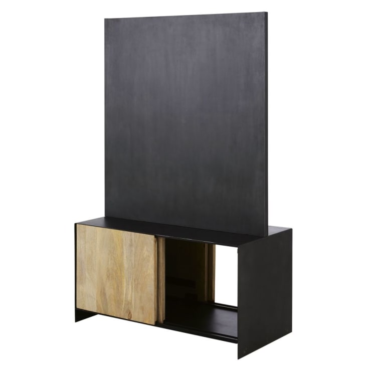 Maisons du Monde Cincinnati Business - Mueble de almacenaje profesional con 2 puertas dos tonos Oferta especial de fábrica