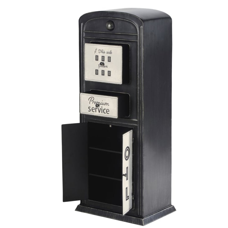 Maisons du Monde OHIO - Mueble de almacenaje surtidor de metal negro y blanco Solo queda un día