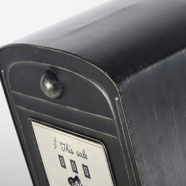Maisons du Monde OHIO - Mueble de almacenaje surtidor de metal negro y blanco Solo queda un día