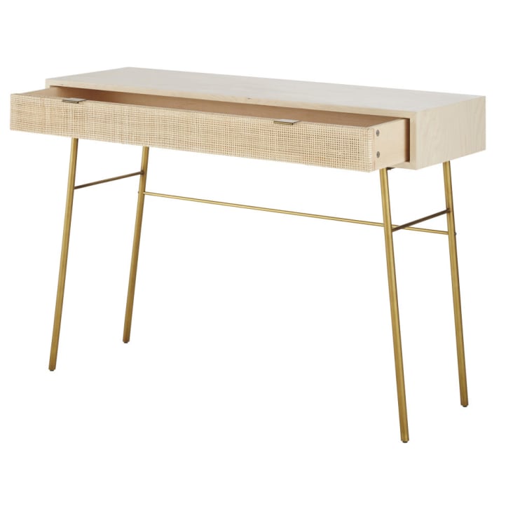 Maisons du Monde Solstice - Consola de 1 cajón Descuentos del mes