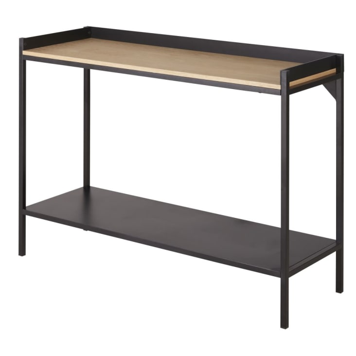 Maisons du Monde Mudo - Consola de metal negro Última moda