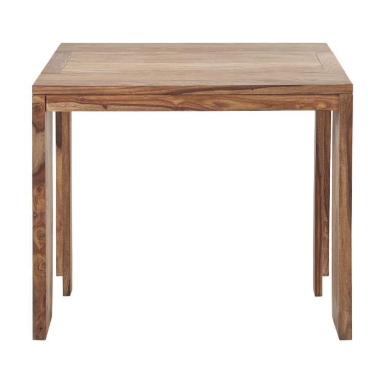 Maisons du Monde Stockholm - Mesa consola extensible de sheesham macizo para 2/6 personas L.140/160 En línea