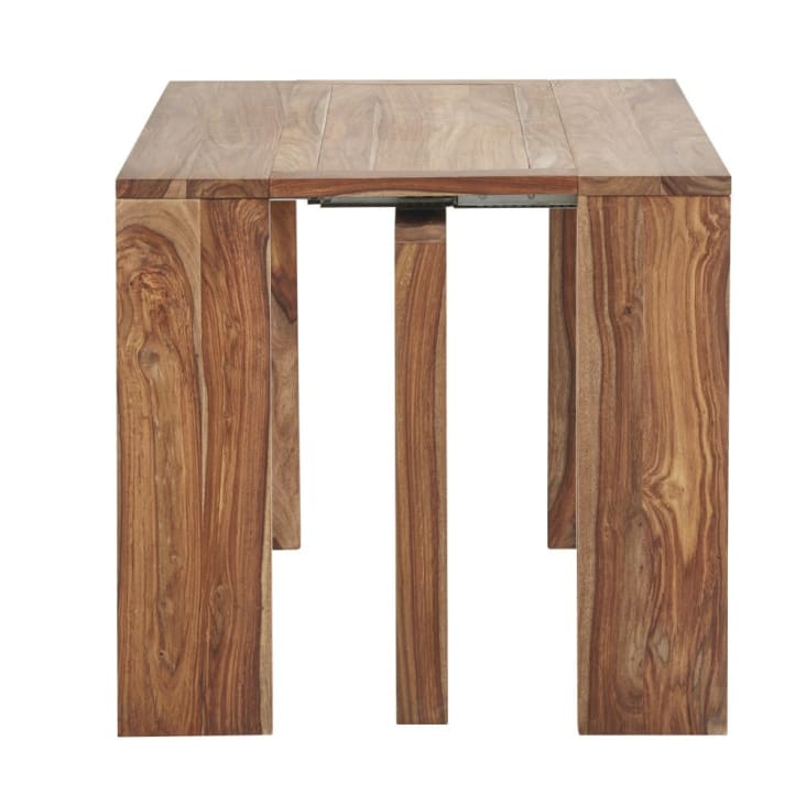Maisons du Monde Stockholm - Mesa consola extensible de sheesham macizo para 2/6 personas L.140/160 En línea