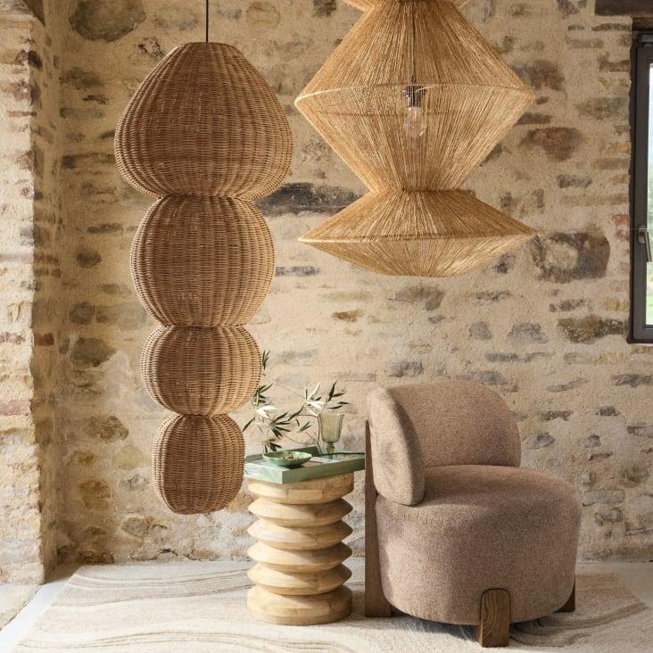 Maisons du Monde TIVOLI - Mesa auxiliar de mango Rebajas baratas