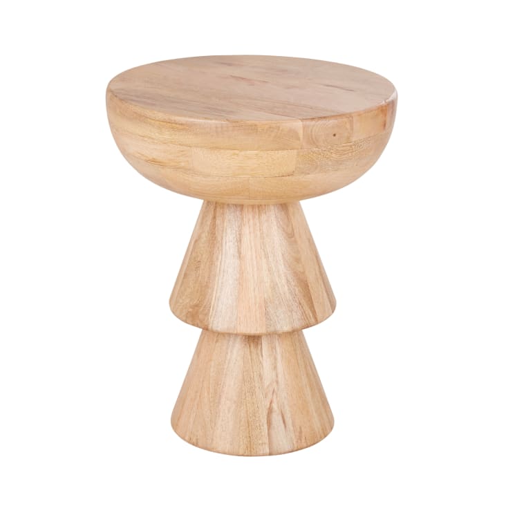Maisons du Monde Lumia - Mesa de sofá tótem de madera de mango maciza Rebajas de fábrica