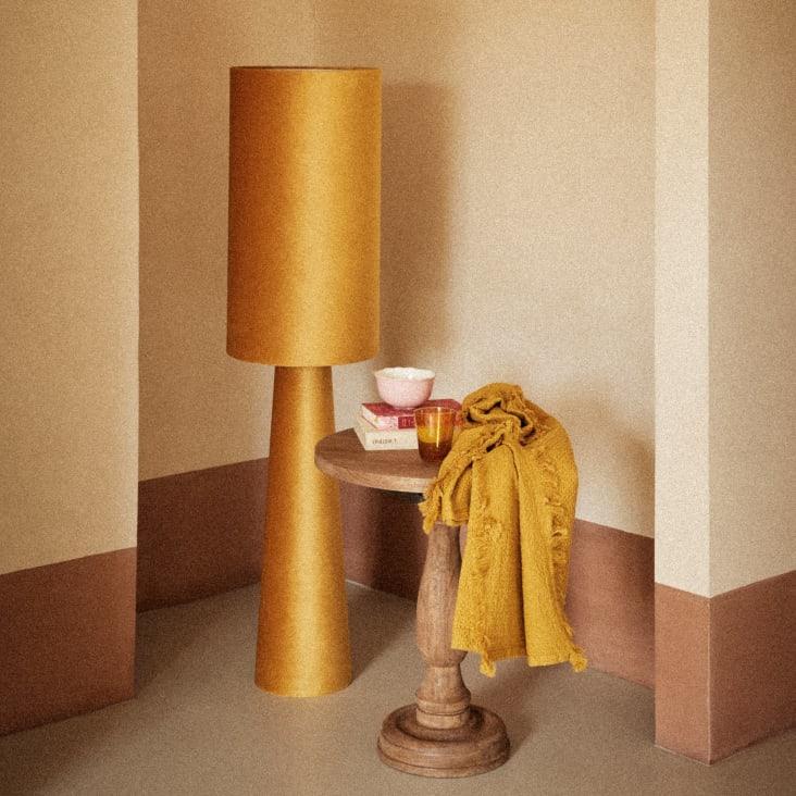 Maisons du Monde CHANNA - Mesa auxiliar de mango marrón oscuro Alt. 62 Tienda