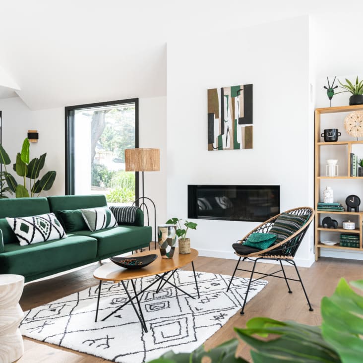 Maisons du Monde TALIK - Mesa auxiliar de paulonia Descuentos del mes