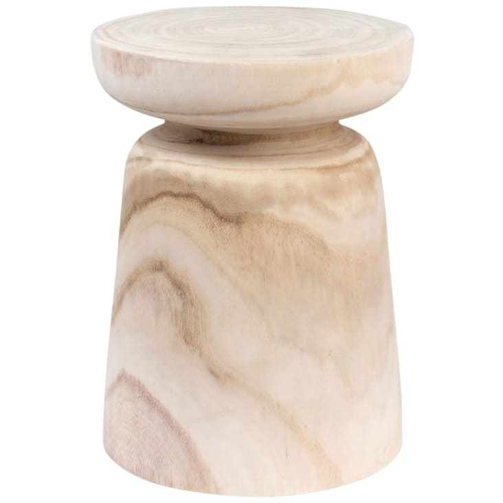 Maisons du Monde MOUNA - Mesa auxiliar de paulonia