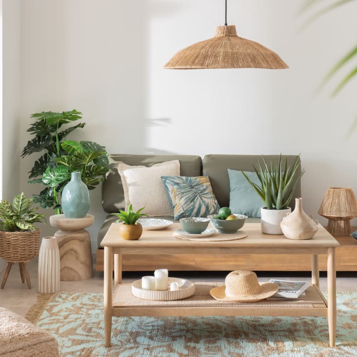 Maisons du Monde MOUNA - Mesa auxiliar de paulonia Oferta exclusiva