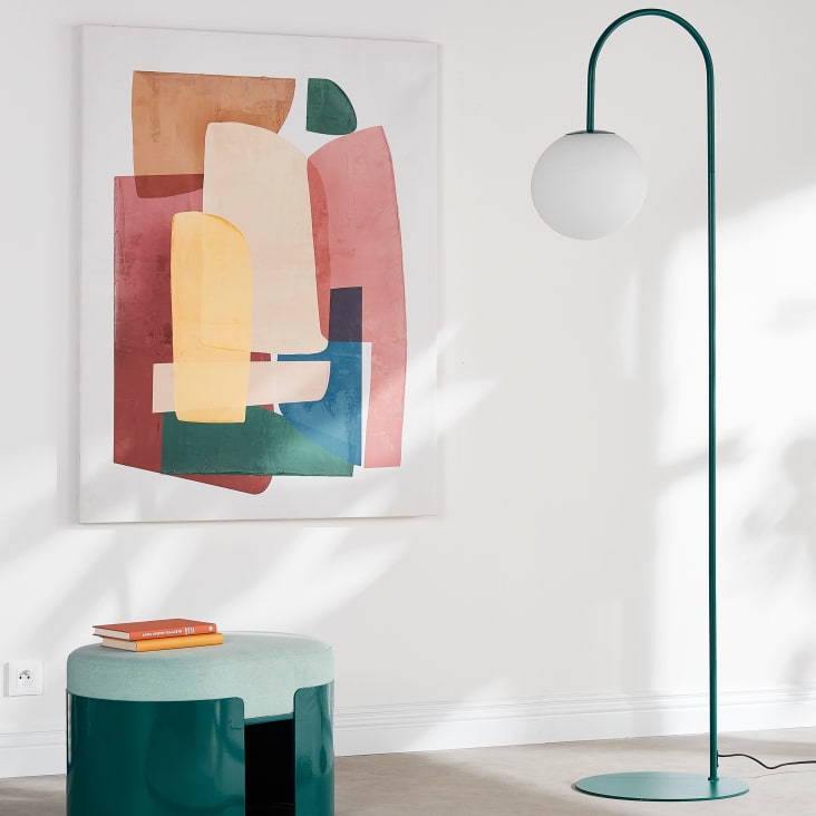 Maisons du Monde EDMOND - Taburete verde Ofertas especiales