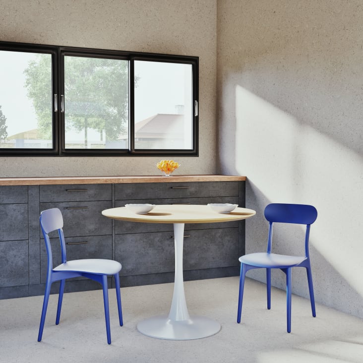 Maisons du Monde Circle - Mesa de comedor D.100 cm Venta caliente