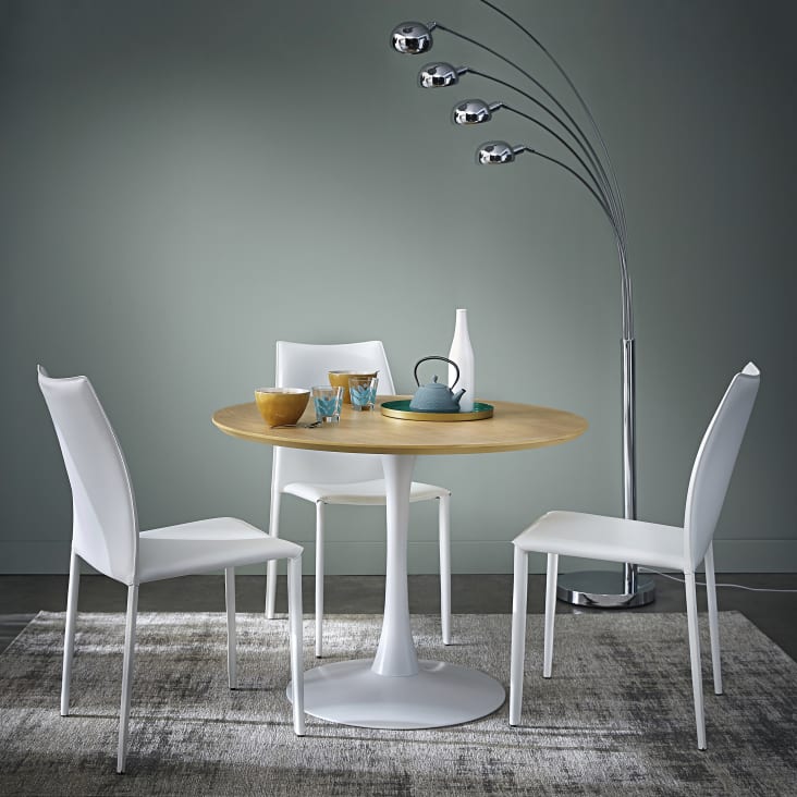Maisons du Monde Circle - Mesa de comedor D.100 cm Venta caliente