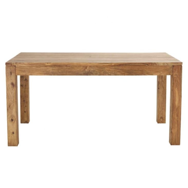 Maisons du Monde Stockholm - Mesa de comedor de madera de maciza de sheesham L.160