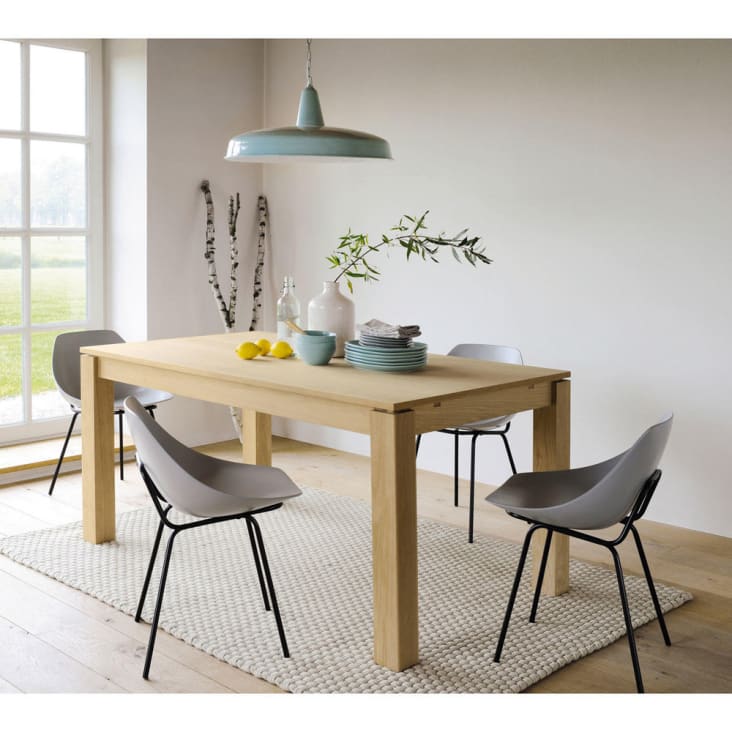 Maisons du Monde Danube - Mesa de comedor extensible de 6 a 10 personas L. 160/240 Rebajas de fábrica