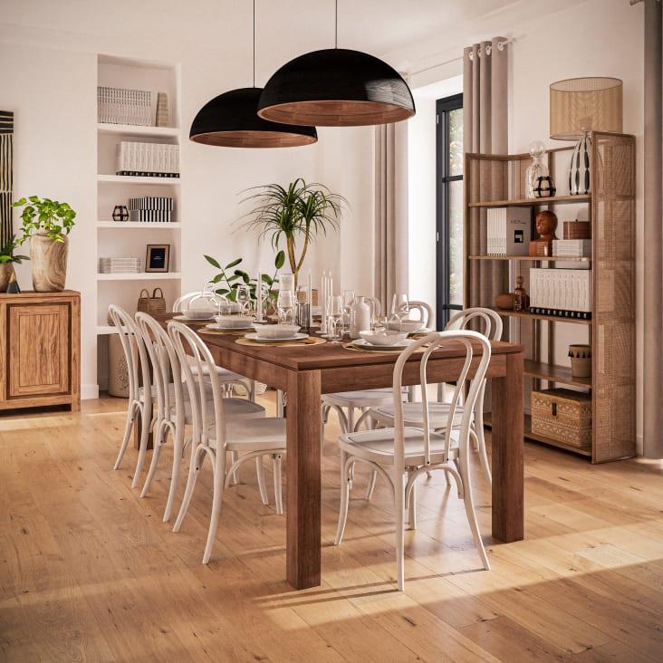 Maisons du Monde Stockholm - Mesa de comedor de madera de maciza de sheesham L.220 COMPRAR AHORA