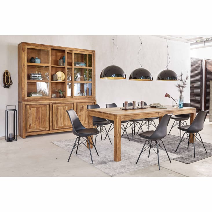 Maisons du Monde Stockholm - Mesa de comedor de madera de maciza de sheesham L.220 COMPRAR AHORA
