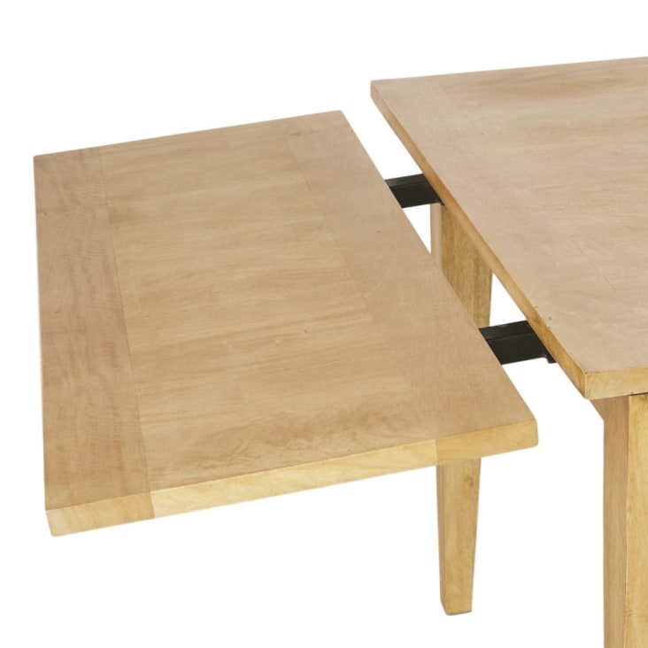 Maisons du Monde Cezanne - Mesa de comedor extensible de mango macizo para 10personas L.160/240 Último día
