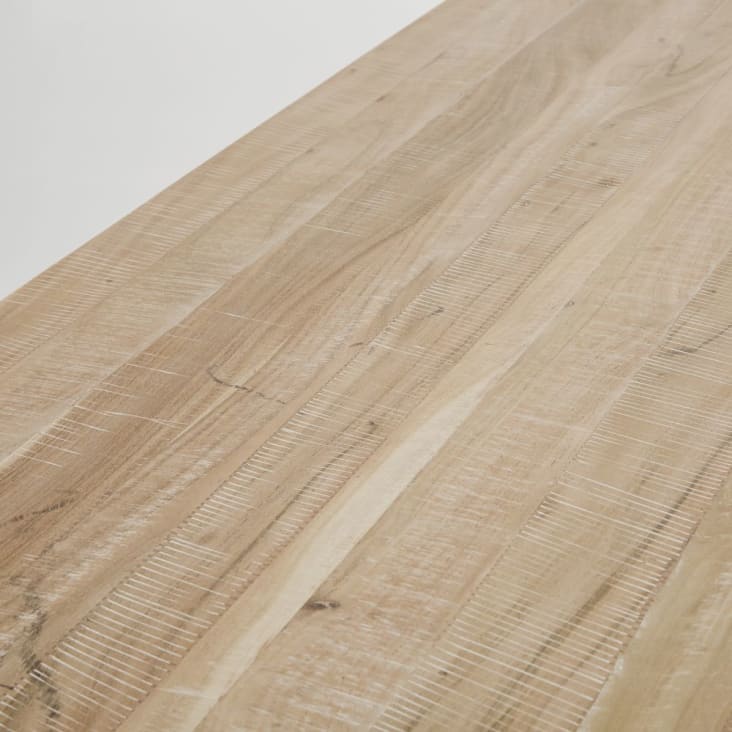 Maisons du Monde Gaya - Mesa de comedor de acacia maciza para 6/8 personas 180 cm de largo Oferta especial de fábrica