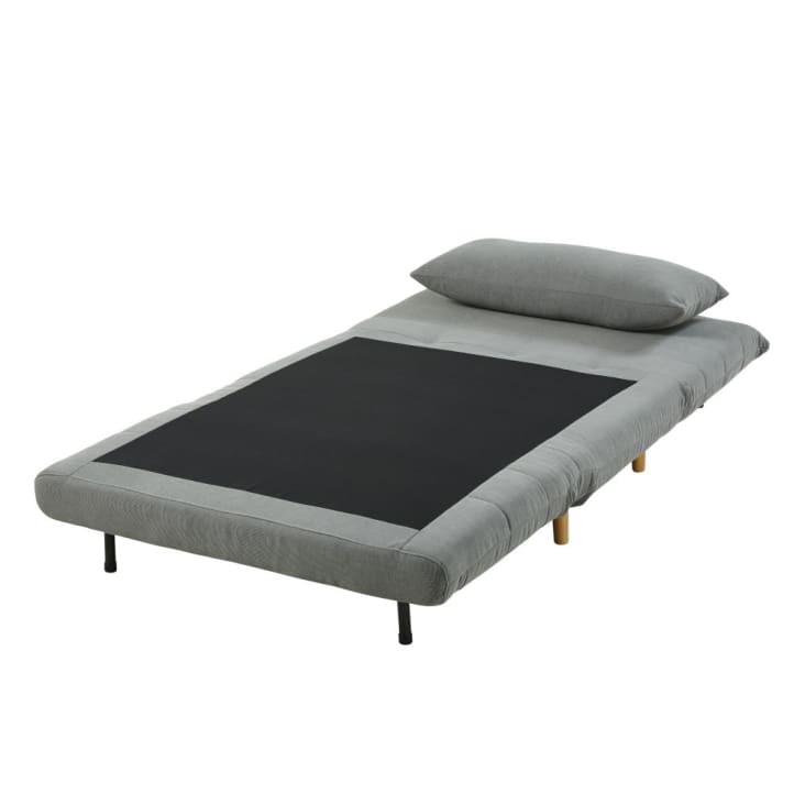 Maisons du Monde Nio - Sofá cama de 1 plaza gris claro En línea