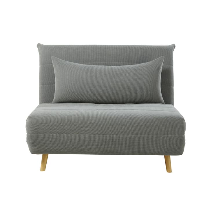 Maisons du Monde Nio - Sofá cama de 1 plaza gris claro En línea
