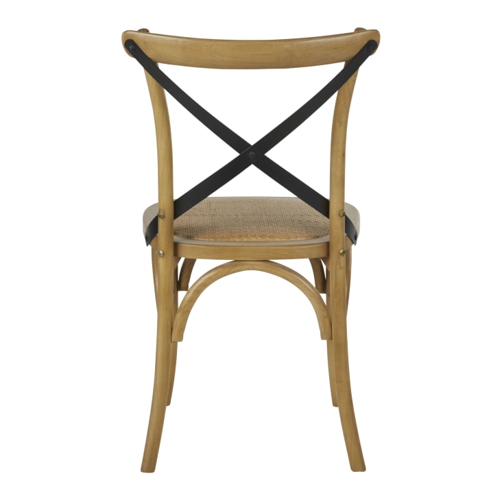 Maisons du Monde Tradition - Silla bistro de haya y bambú Tienda