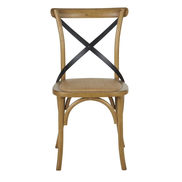 Maisons du Monde Tradition - Silla bistro de haya y bambú Tienda