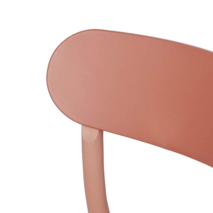 Maisons du Monde Eve - Silla de polipropileno terracota ÚLTIMAS EDICIONES