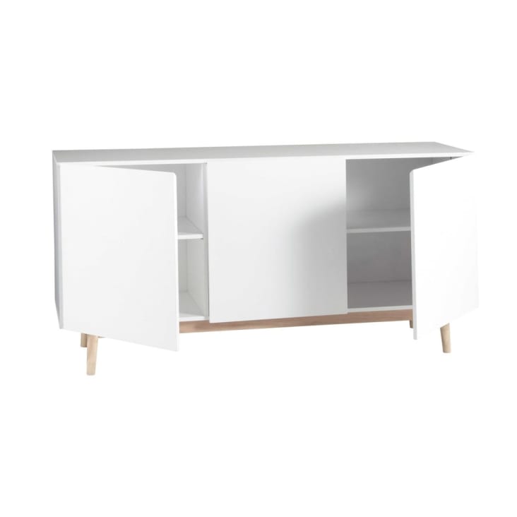 Maisons du Monde Artic - Aparador vintage blanco Ofertas
